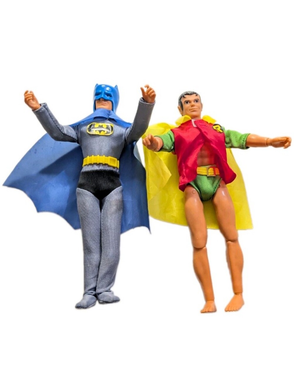 Blue and Yellow Batman & Robin Kids Costume Set